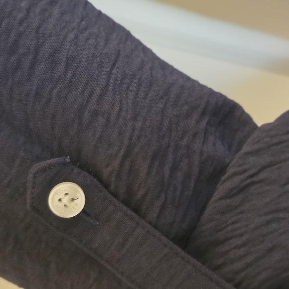 Tommy Hilfiger Navy Blue Button Down Shirt M - Picture 5 of 5